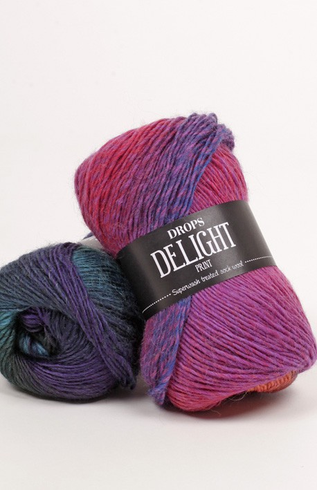 DROPS Delight - A soft and exciting superwash treated wool!
