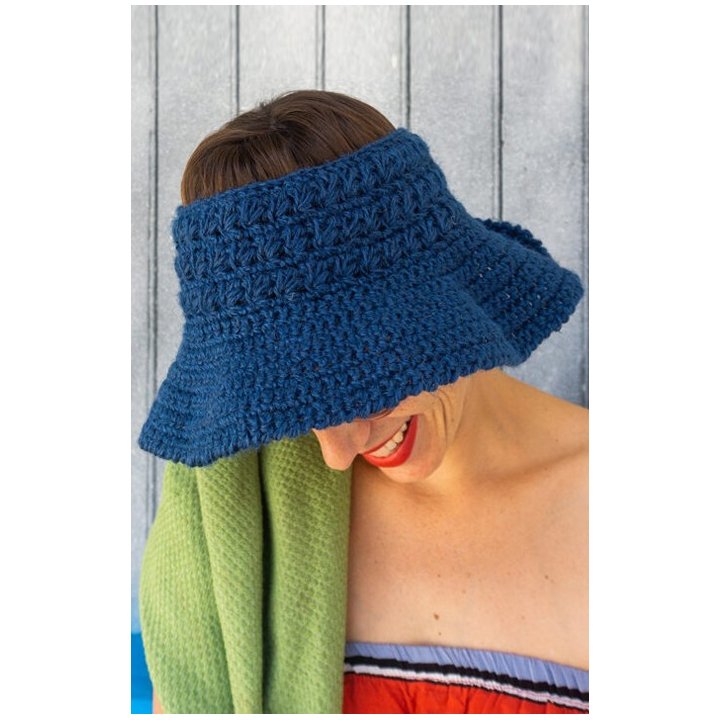 Visera Miami en crochet